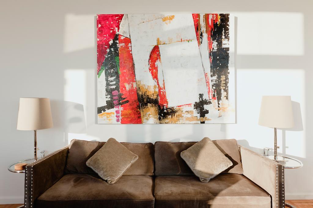 Downtown Luxury Suites Jersey City Oda fotoğraf